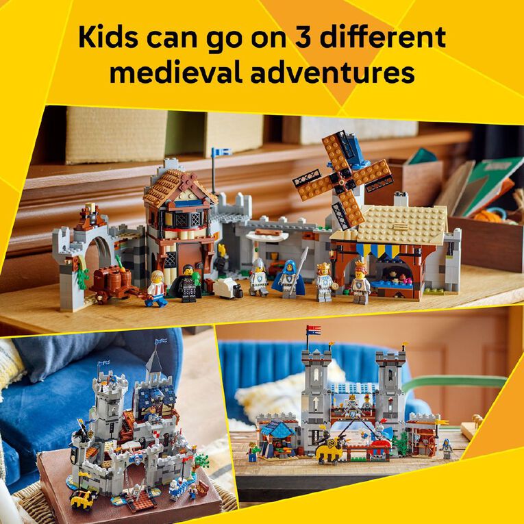 LEGO CREATOR Medieval Horse Knight Castle 31168, , hi-res