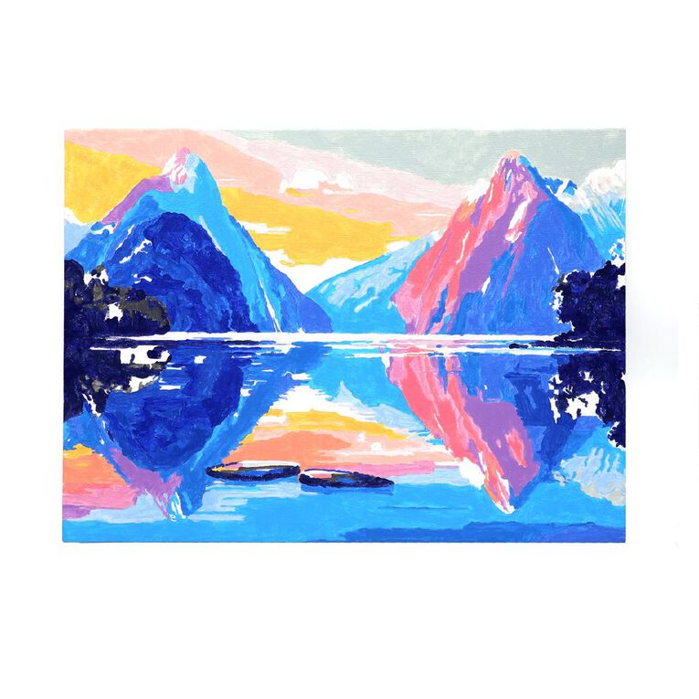 Uniti Paint By Numbers Lake, , hi-res