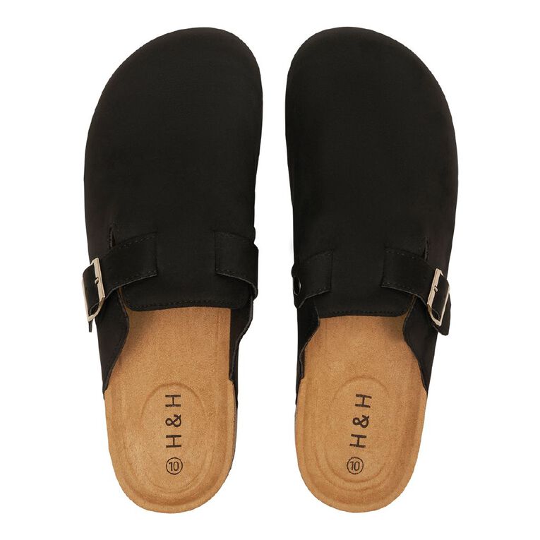 H&H Men's Micah Sandals, Black, hi-res