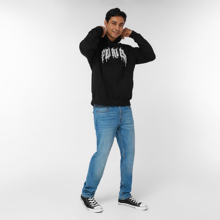 Garage Men's Graphic Hoodie Sweatshirt, Black, hi-res