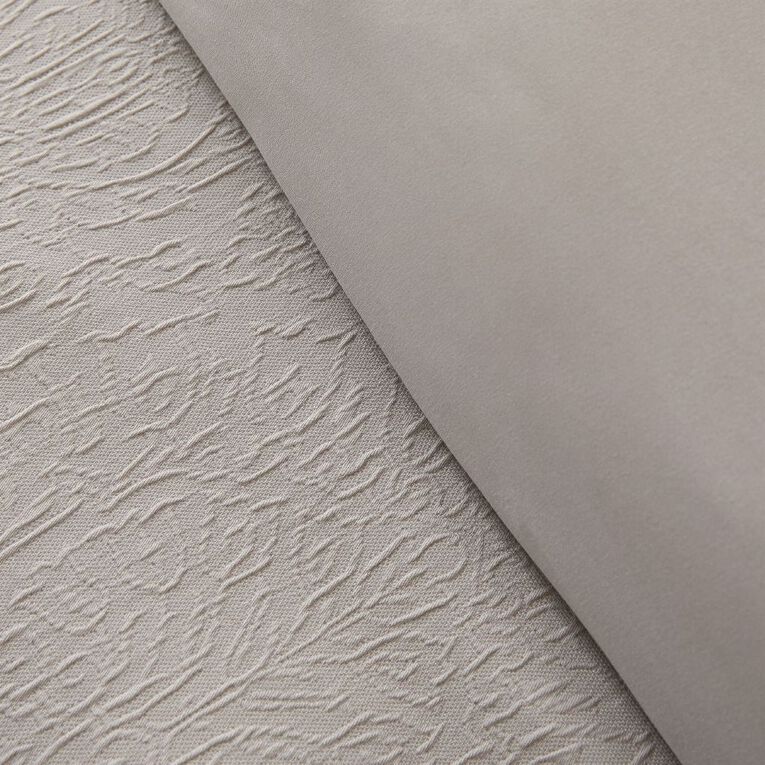Living & Co Duvet Cover Set Damask Grey Queen, , hi-res