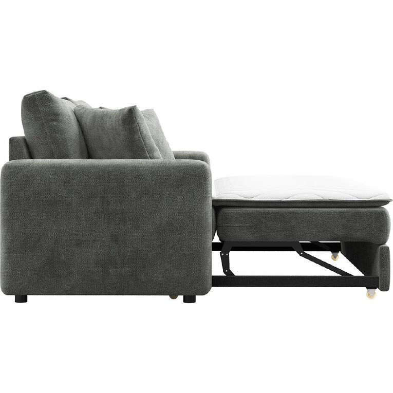 Living & Co Bronte Sofa Bed Grey, , hi-res