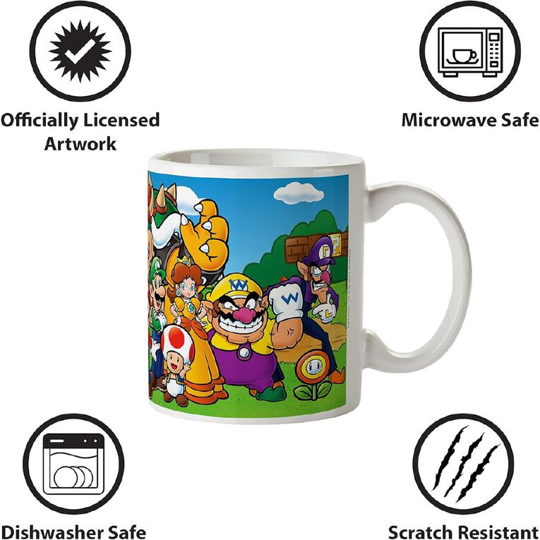 Impact Merch Super Mario Characters Mug, , hi-res