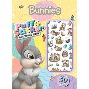 Disney Bunnies Puffy Sticker Book