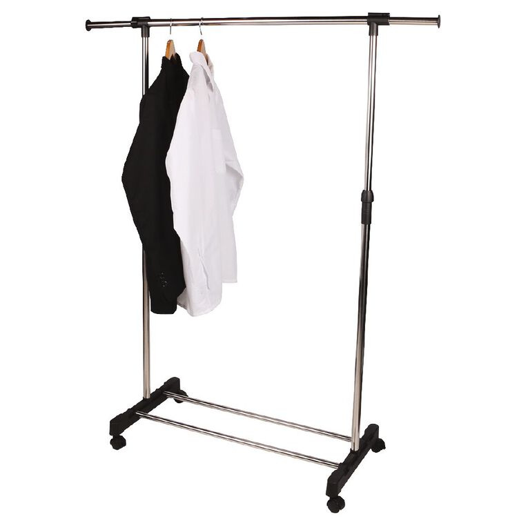 Garment Rack Single On Wheels
