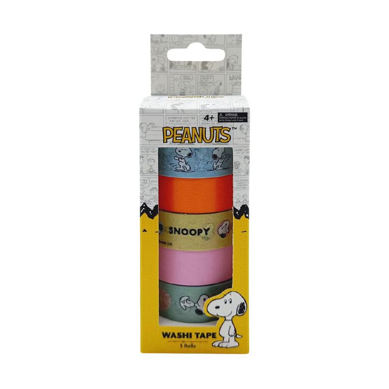 Peanuts Washi Tape 5 Pack, , hi-res