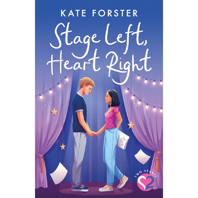 Two Hearts #1 Stage Left Heart Right by Kate Forster, , hi-res