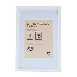 Living & Co Everyday Photo Frame 6in x 8in White