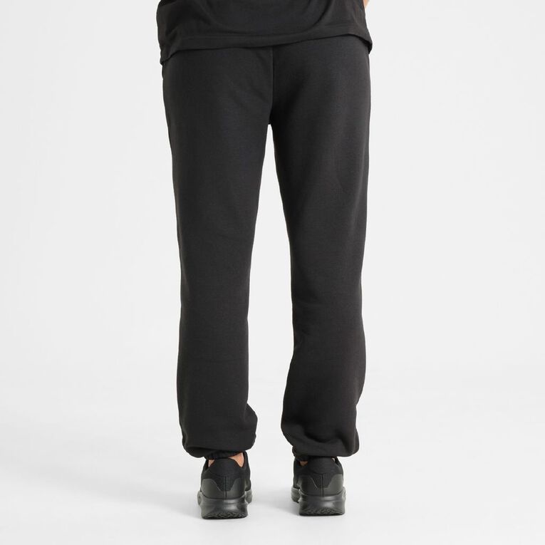 Lonsdale Unisex Trackpants, Black, hi-res