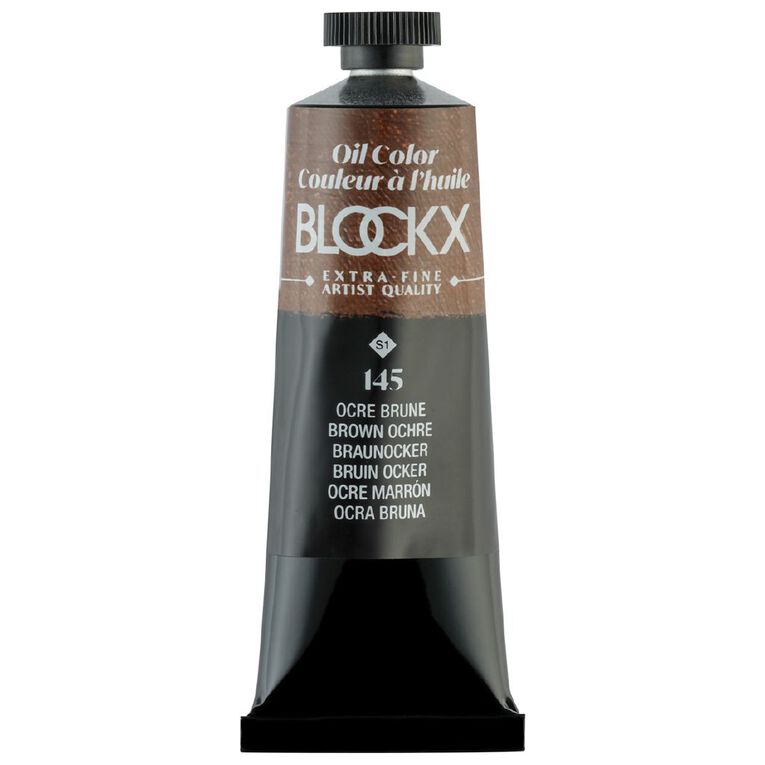 BLOCKX Oil Tube 35ml S1 145 Ochre Brown Brown, , hi-res
