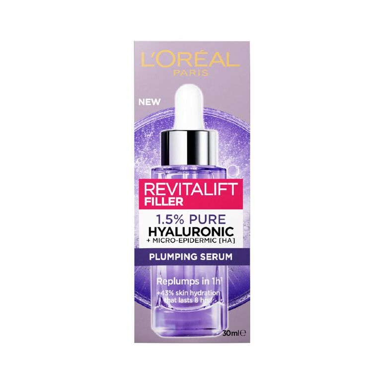 L'Oreal Paris Revitalift Filler 1.5% Hyaluronic Acid Serum, , hi-res