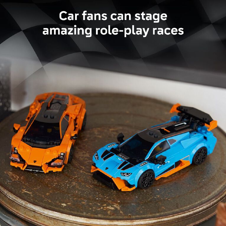 LEGO Speed Champions Lamborghini Revuelto & Huracan STO 77238, , hi-res