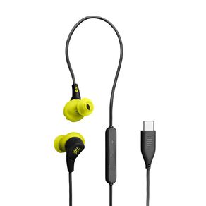 JBL Endurance Run 3 USB-C Wired Waterproof Headphones Black