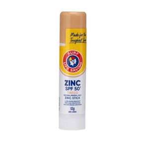 surf life saving zinc stick tinted spf 50+ 12 g