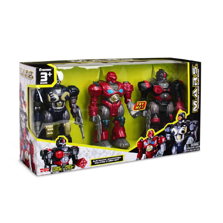 M.A.R.S. 17 Cm Robot 3 Pack, , hi-res