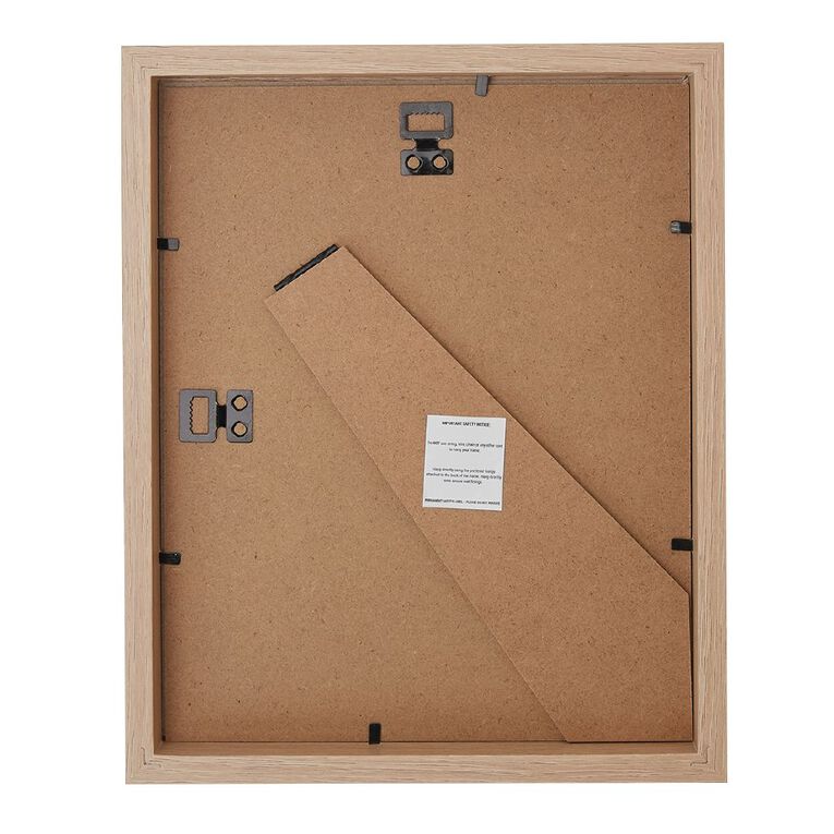 Living & Co Premium Photo Frame Natural 8in x 10in, Natural, hi-res