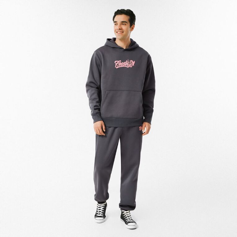 Garage Men's Fresh Hooded Sweat Graphic, Grey Dark, hi-res