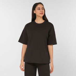 H&H Women's Short Sleeve Scuba Crew Tee