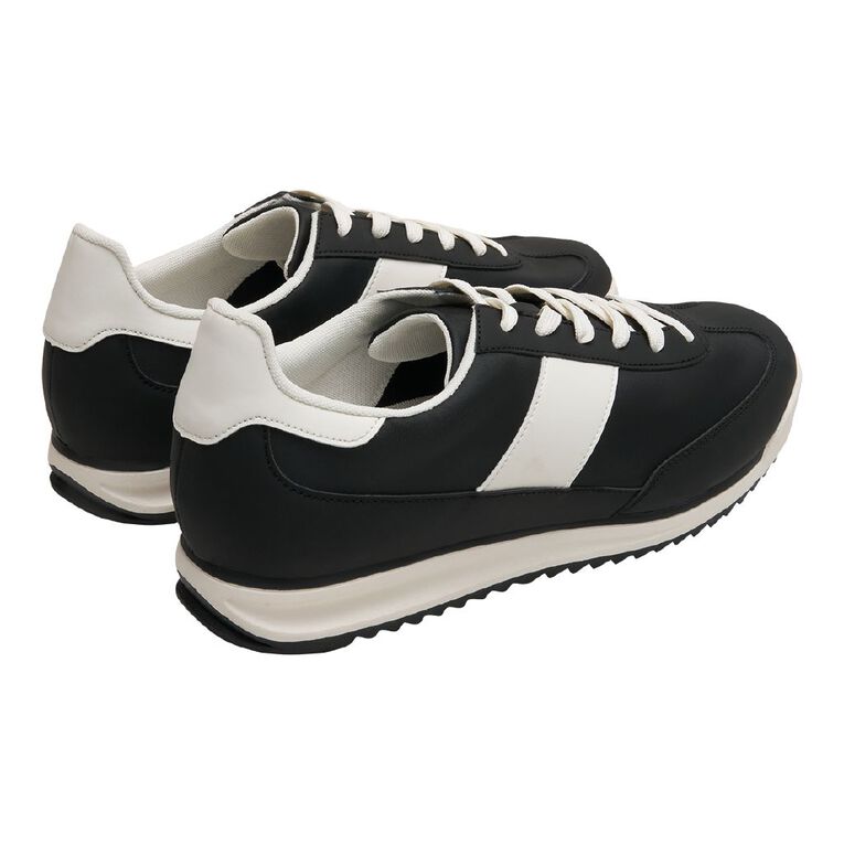 H&H Men's Reese Sneakers, Black, hi-res