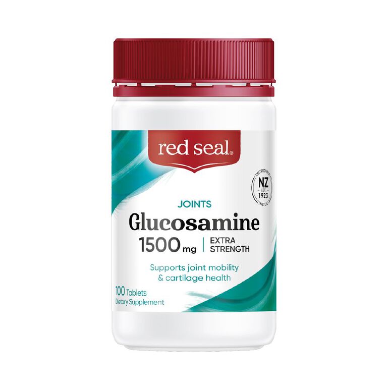 Red Seal Glucosamine 1500mg 100s, , hi-res