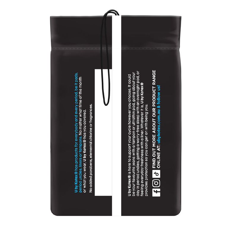 U By Kotex Feminine Pad Ultrathin Wing Regular, , hi-res