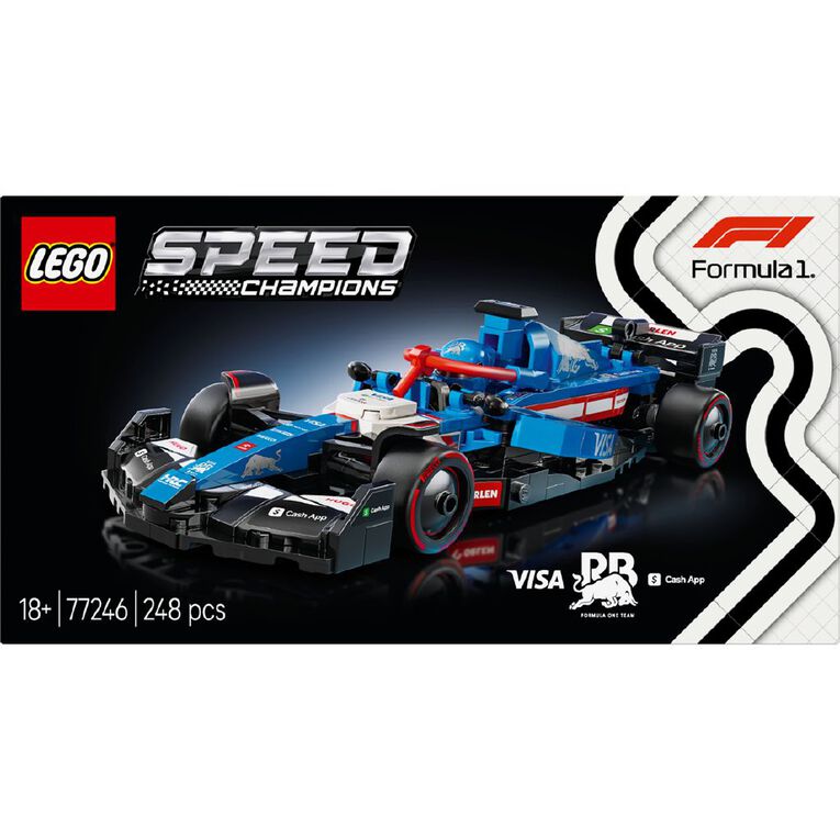 LEGO Speed Champions Visa Cash App RB VCARB 01 F1 Race Car 77246, , hi-res