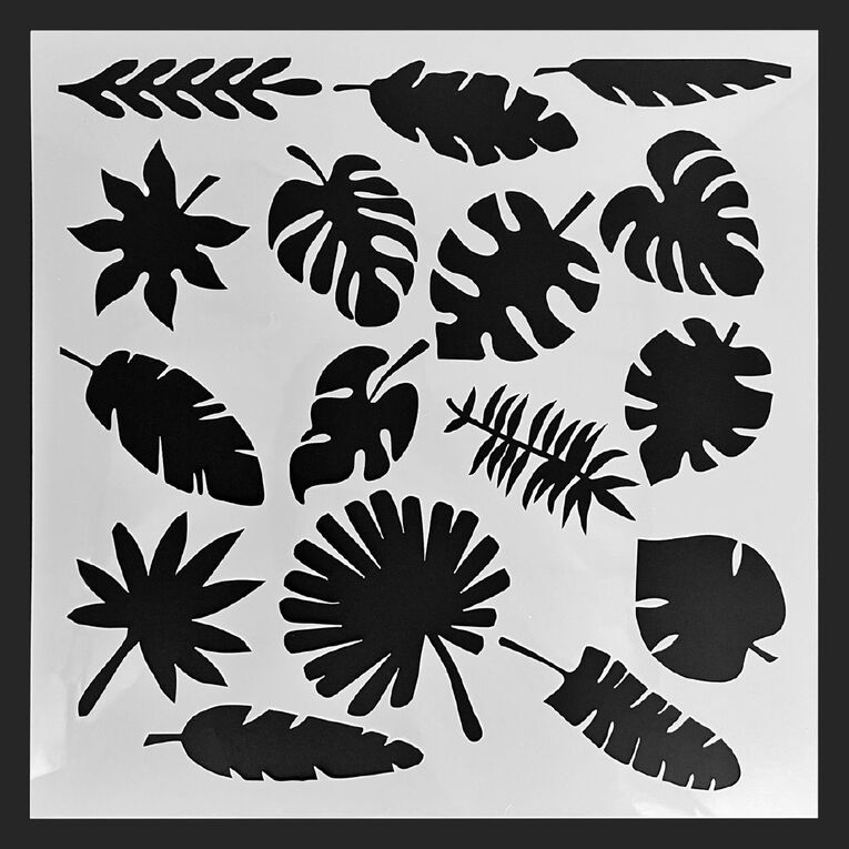 Uniti Stencils Nature 4 Set 12 inch, , hi-res