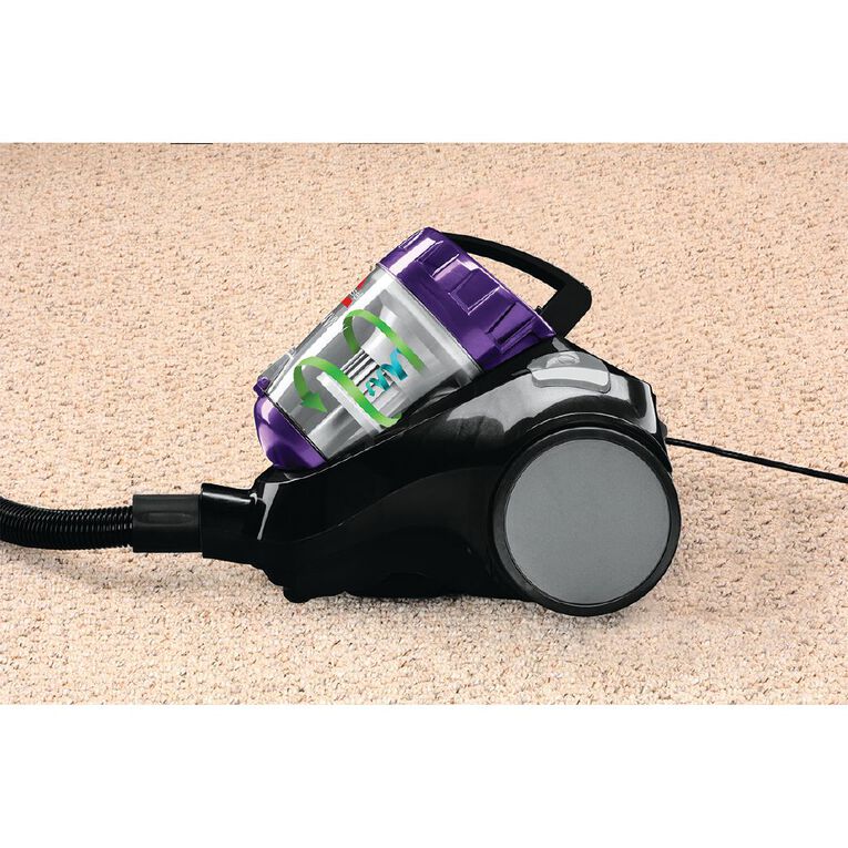 Bissell CleanView Canister Multi-Cyclonic Turbo Vacuum Purple/Black, , hi-res