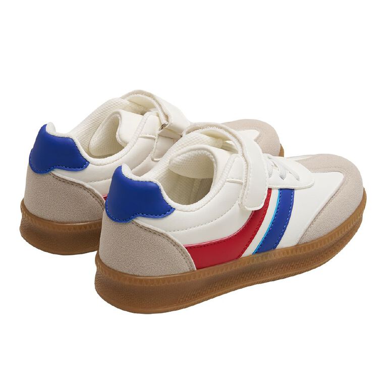 Active Intent Senior Kids' Milwakee Sneakers, White, hi-res