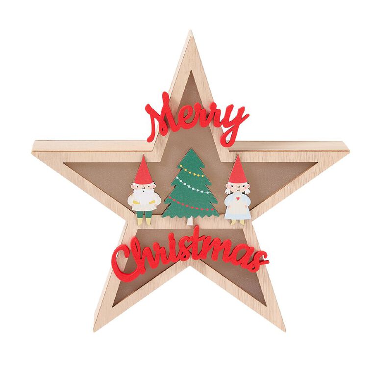 Wonderland Novelty LED Star Decoration, , hi-res