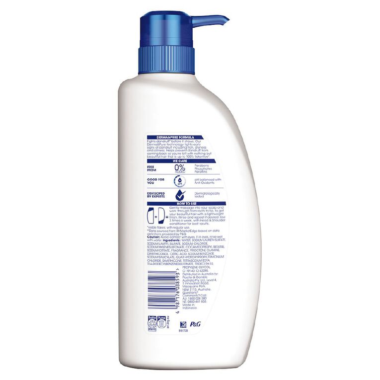 Head & Shoulders Apple Fresh Shampoo 660ml, , hi-res