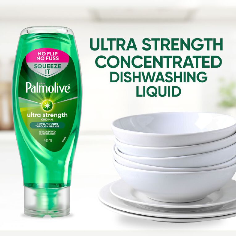 Palmolive Ultra Dishwashing Liquid Squeeze It Original 500ml, , hi-res