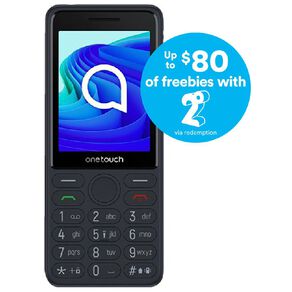 TCL 4042S 4G Dark Night Grey bundle with 2degrees SIM