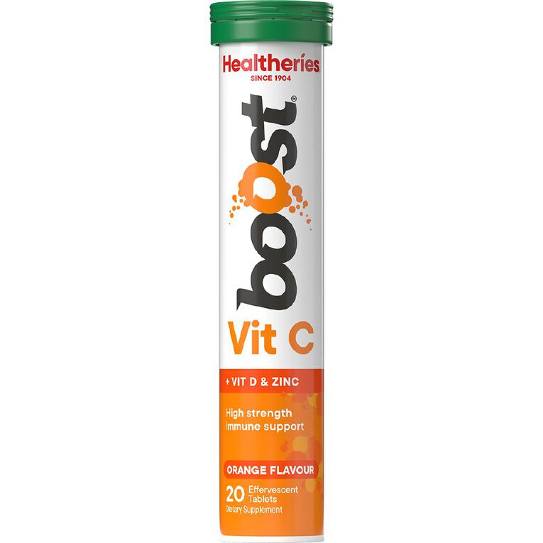 Healtheries Boost Immunity Orange 20s, , hi-res