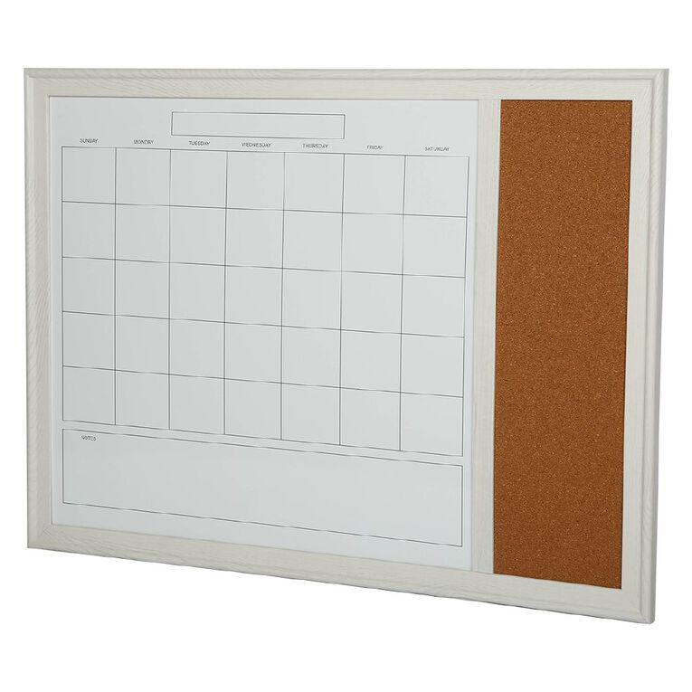 WS Whiteboard Monthly Planner Cork Combo, , hi-res