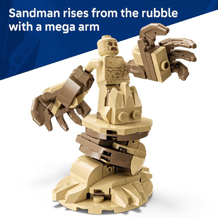 LEGO Marvel Super Heroes Epic Battle Spider Man vs Sandman 76334, , hi-res