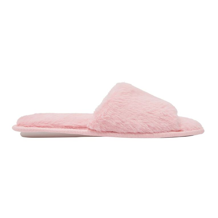 H&H Women's Strap Slippers, Pink Light, hi-res