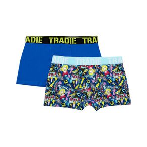 Tradie Men's Christmas Bauble Trunks 2 Pack