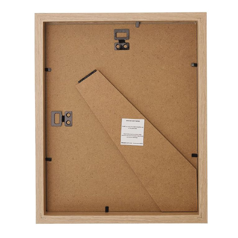Living & Co Premium Photo Frame Natural 8in x 10in, Natural, hi-res