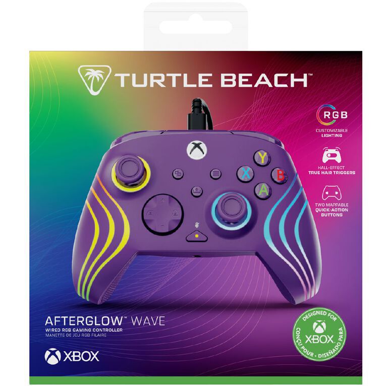Turtle Beach Afterglow Wave Wired Controller Purple, , hi-res