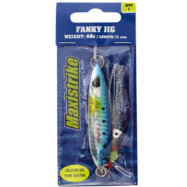 Maxistrike Maxistrike Fanky Jig 40g - Assorted Colours, , hi-res