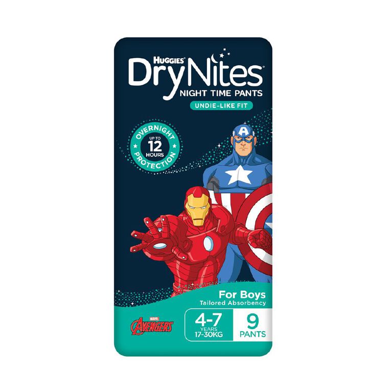 Huggies Drynites Pants Convenience Boy 4-7 Year 17-30kg, , hi-res
