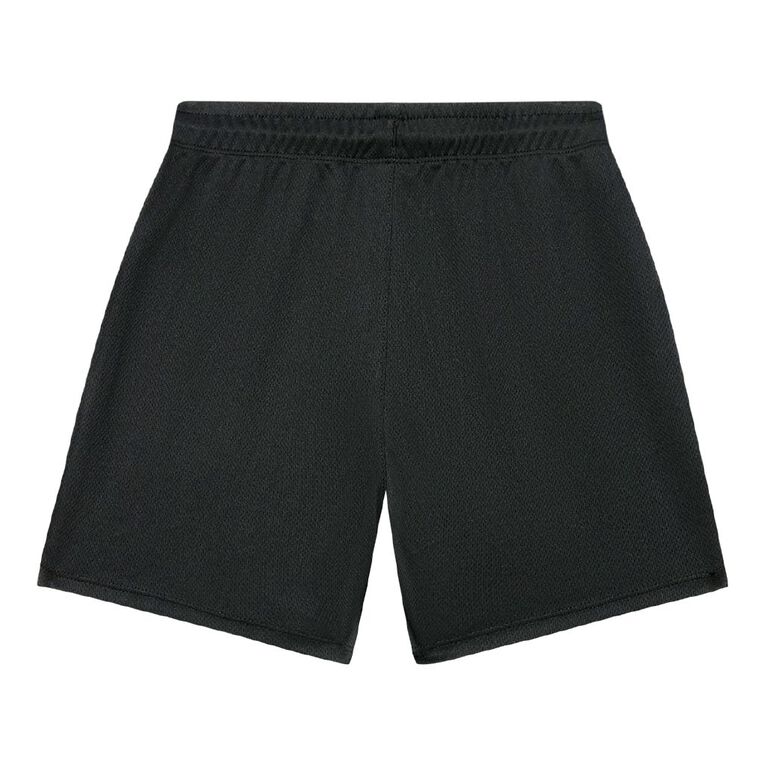 Young Original Boys' Eyelet Shorts, Black, hi-res
