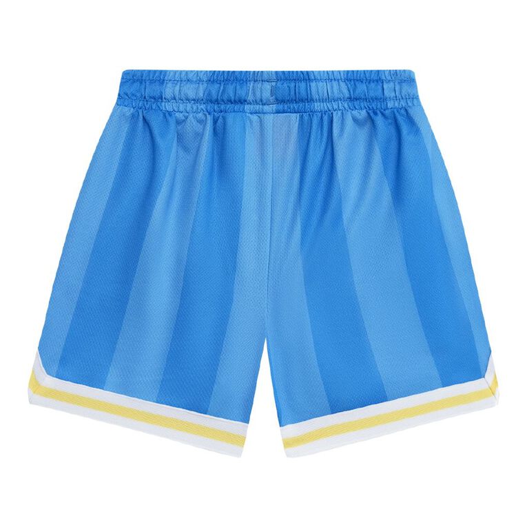 Paw Patrol Preschool Printed Mesh Shorts, Blue Mid, hi-res