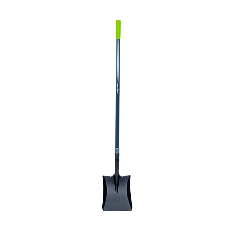 Kiwi Garden Fibreglass Handle Square Mouth Shovel 150x22x12cm, , hi-res