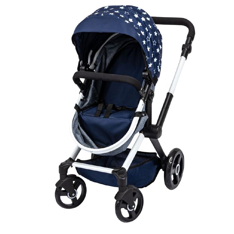 Bayer Dolls Pram XEO Blue, , hi-res