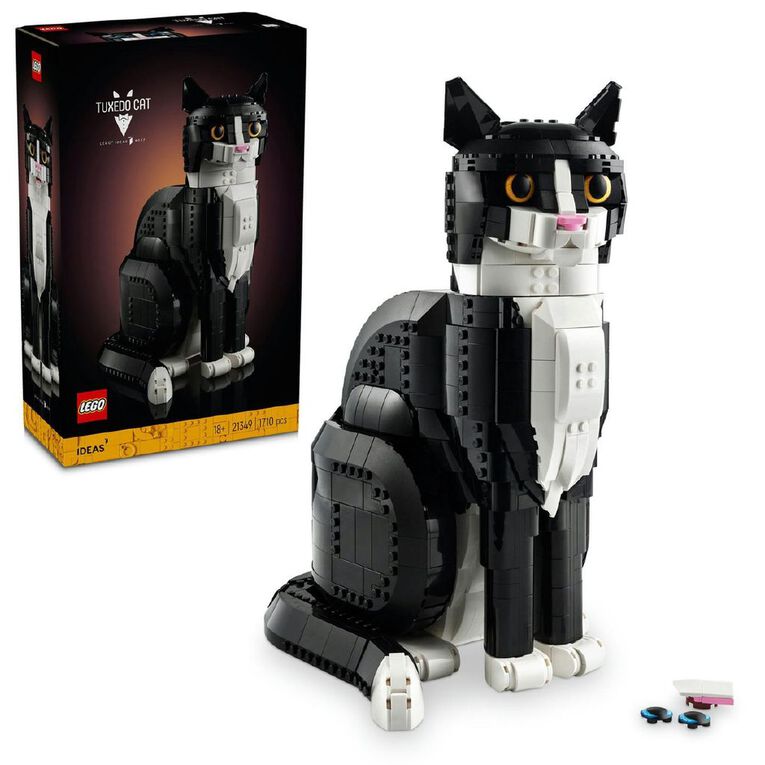 LEGO IDEAS Tuxedo Cat 21349, , hi-res