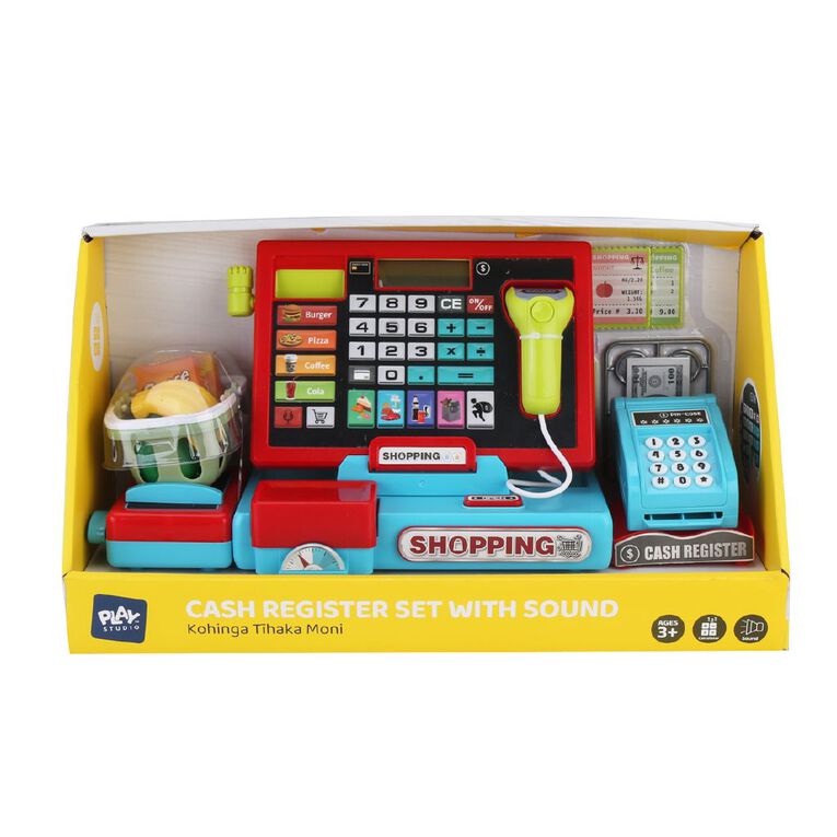 Play Studio Cash Register Set With Sound, , hi-res