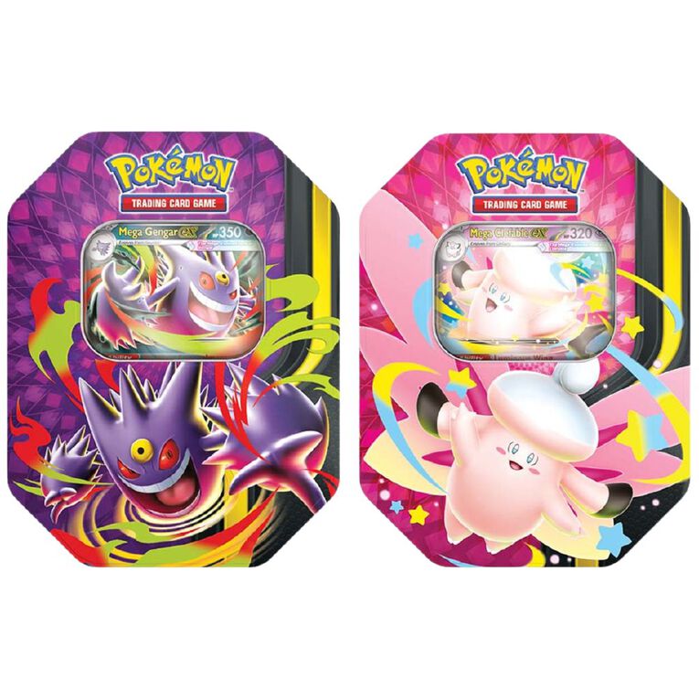 Pokemon Mega Moonlit Tin LIMIT 2 Per Customer Assorted, , hi-res