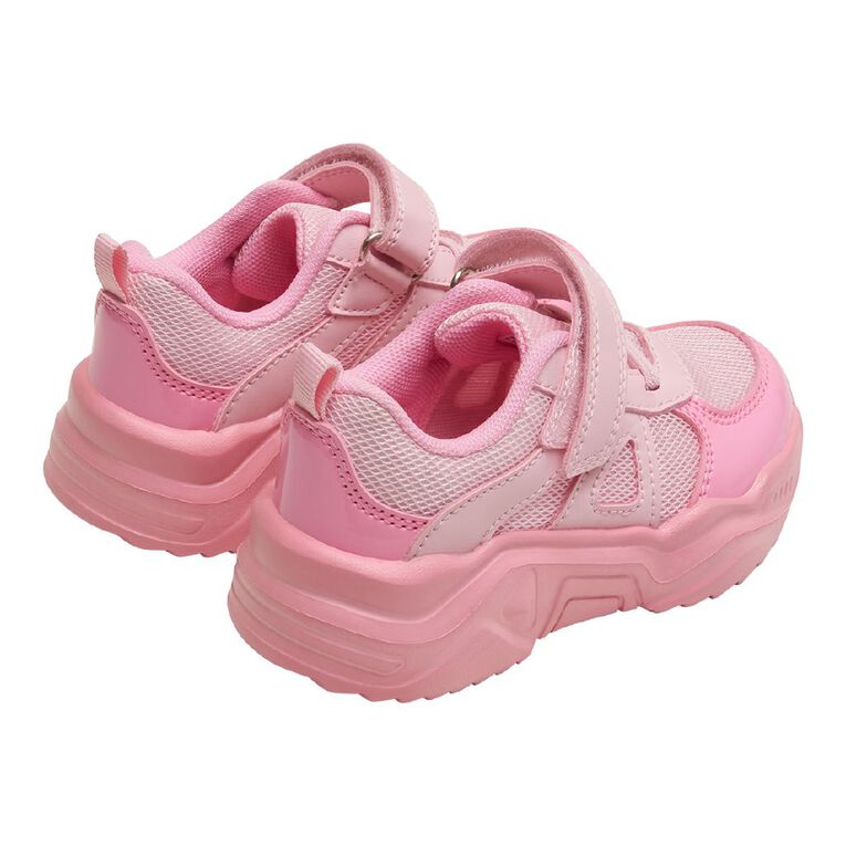 Active Intent Junior Kids' Tabitha Trainers, Pink, hi-res